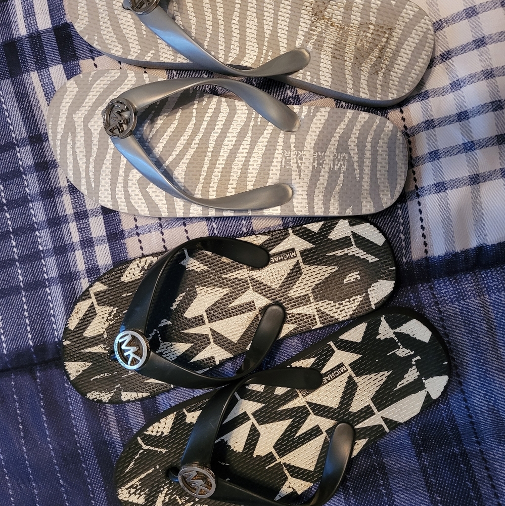 Michael Kors flip flops